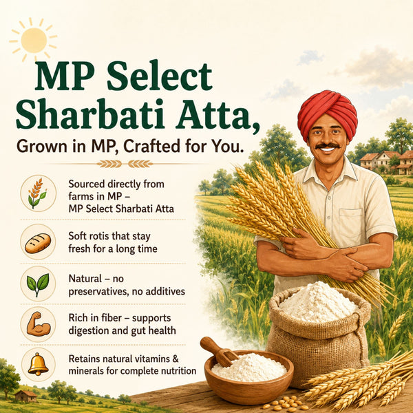 MP Select Sharbati Atta