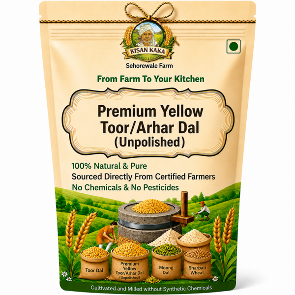 Premium Yellow Toor/Arhar Dal (Unpolished)