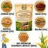 5-Grain Multigrain Flour| Mixed grain Atta