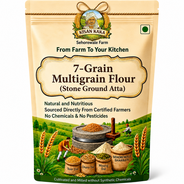 7-Grain multigrainFlour| Stone Ground Atta