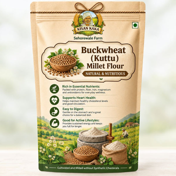 Kuttu Atta | Stone-Milled Buckwheat Flour, Gluten-Free & Chemical-Free