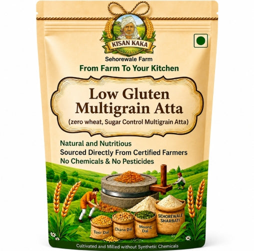 Low Gluten multigrainatta (zero wheat, Sugar Control MultigrainAtta ) Flour