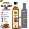 Cold Pressed Flaxseed Oil (Kachi Ghani Alsi Tel)