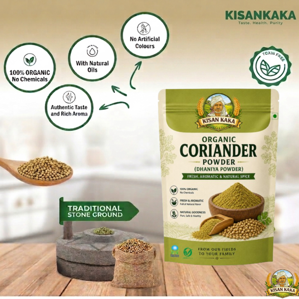 Organic Coriander Powder (Dhaniya Powder)
