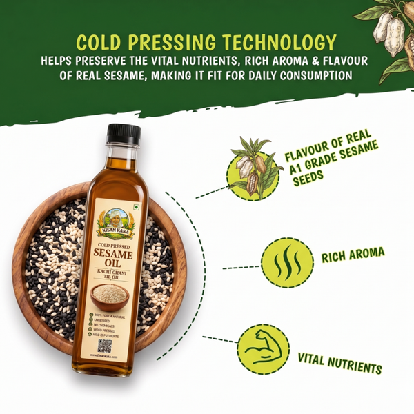 Pure Cold Press Sesame Oil